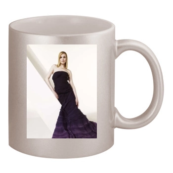 Evan Rachel Wood 11oz Metallic Silver Mug