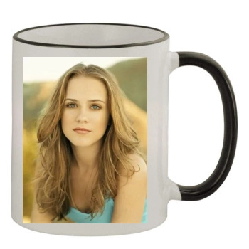 Evan Rachel Wood 11oz Colored Rim & Handle Mug