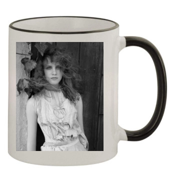 Evan Rachel Wood 11oz Colored Rim & Handle Mug