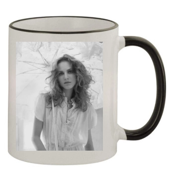 Evan Rachel Wood 11oz Colored Rim & Handle Mug