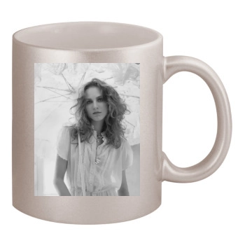 Evan Rachel Wood 11oz Metallic Silver Mug