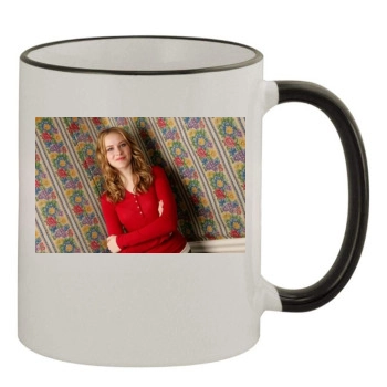 Evan Rachel Wood 11oz Colored Rim & Handle Mug