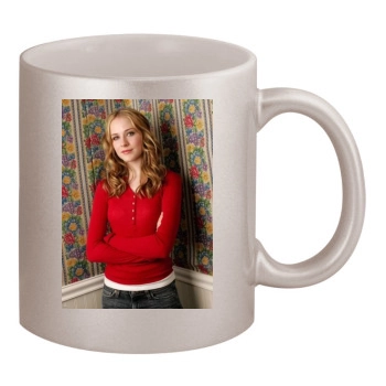 Evan Rachel Wood 11oz Metallic Silver Mug