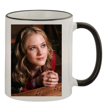 Evan Rachel Wood 11oz Colored Rim & Handle Mug