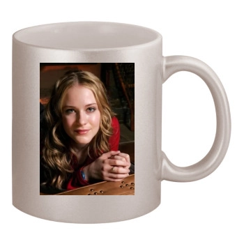 Evan Rachel Wood 11oz Metallic Silver Mug