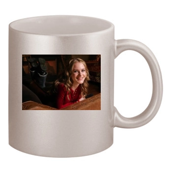 Evan Rachel Wood 11oz Metallic Silver Mug