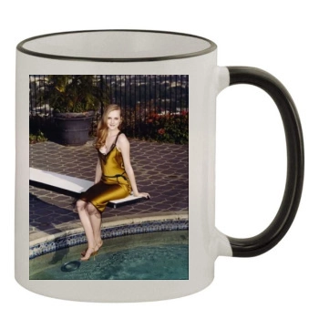 Evan Rachel Wood 11oz Colored Rim & Handle Mug