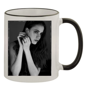 Evan Rachel Wood 11oz Colored Rim & Handle Mug