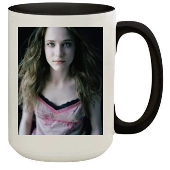 Evan Rachel Wood 15oz Colored Inner & Handle Mug