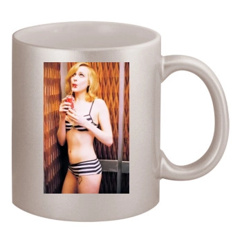 Evan Rachel Wood 11oz Metallic Silver Mug