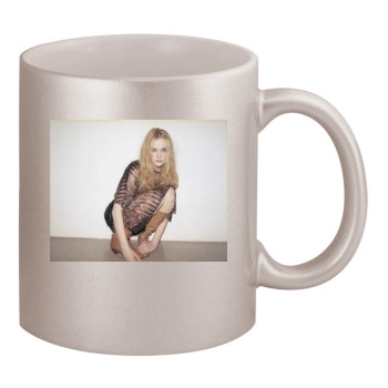 Evan Rachel Wood 11oz Metallic Silver Mug