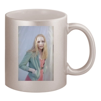 Evan Rachel Wood 11oz Metallic Silver Mug