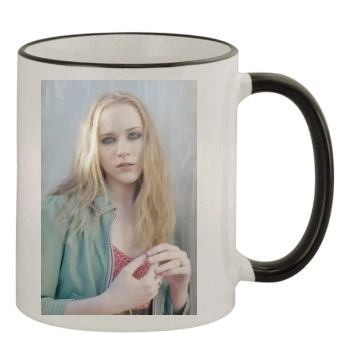 Evan Rachel Wood 11oz Colored Rim & Handle Mug