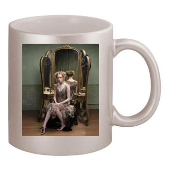 Evan Rachel Wood 11oz Metallic Silver Mug