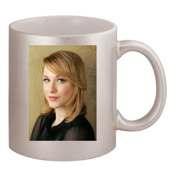 Evan Rachel Wood 11oz Metallic Silver Mug