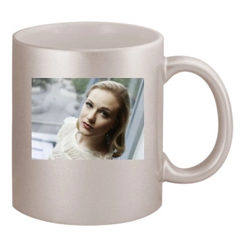 Evan Rachel Wood 11oz Metallic Silver Mug