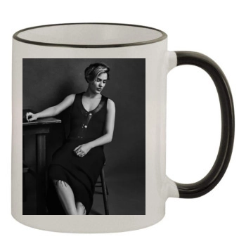 Evan Rachel Wood 11oz Colored Rim & Handle Mug