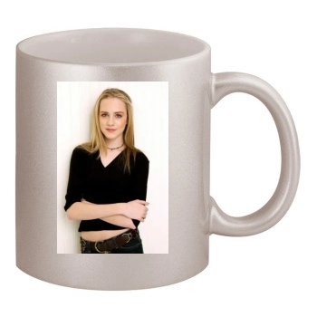 Evan Rachel Wood 11oz Metallic Silver Mug