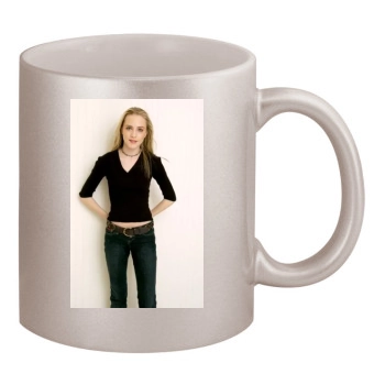 Evan Rachel Wood 11oz Metallic Silver Mug