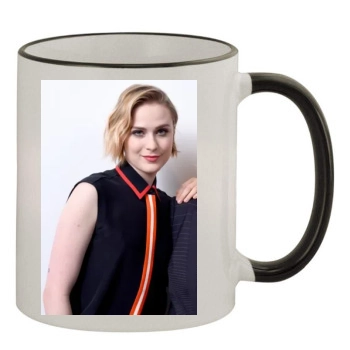 Evan Rachel Wood 11oz Colored Rim & Handle Mug