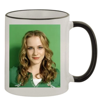 Evan Rachel Wood 11oz Colored Rim & Handle Mug