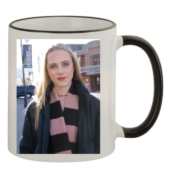 Evan Rachel Wood 11oz Colored Rim & Handle Mug