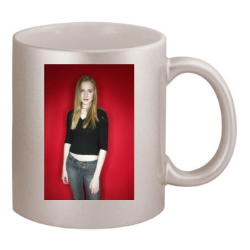 Evan Rachel Wood 11oz Metallic Silver Mug