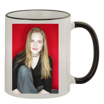 Evan Rachel Wood 11oz Colored Rim & Handle Mug