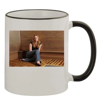 Evan Rachel Wood 11oz Colored Rim & Handle Mug