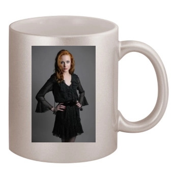 Evan Rachel Wood 11oz Metallic Silver Mug