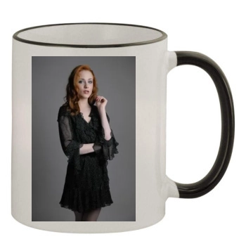 Evan Rachel Wood 11oz Colored Rim & Handle Mug