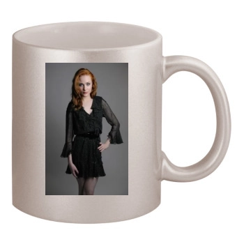 Evan Rachel Wood 11oz Metallic Silver Mug