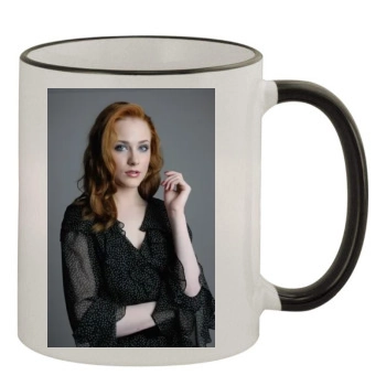 Evan Rachel Wood 11oz Colored Rim & Handle Mug