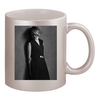 Evan Rachel Wood 11oz Metallic Silver Mug