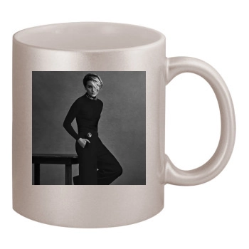 Evan Rachel Wood 11oz Metallic Silver Mug