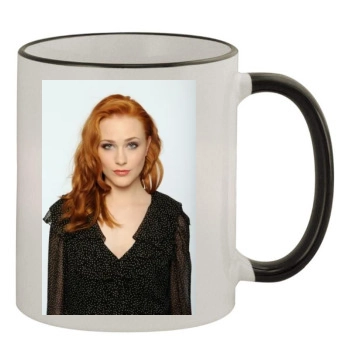 Evan Rachel Wood 11oz Colored Rim & Handle Mug