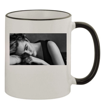 Evan Rachel Wood 11oz Colored Rim & Handle Mug