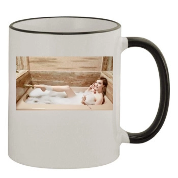 Evan Rachel Wood 11oz Colored Rim & Handle Mug