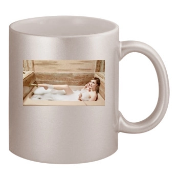 Evan Rachel Wood 11oz Metallic Silver Mug