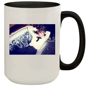 Evangeline Lilly 15oz Colored Inner & Handle Mug