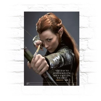 Evangeline Lilly Metal Wall Art