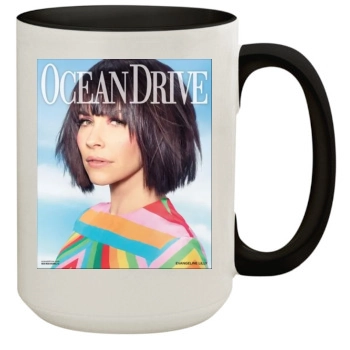 Evangeline Lilly 15oz Colored Inner & Handle Mug