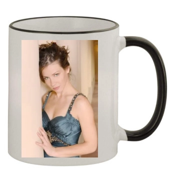 Evangeline Lilly 11oz Colored Rim & Handle Mug