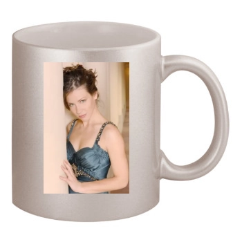 Evangeline Lilly 11oz Metallic Silver Mug