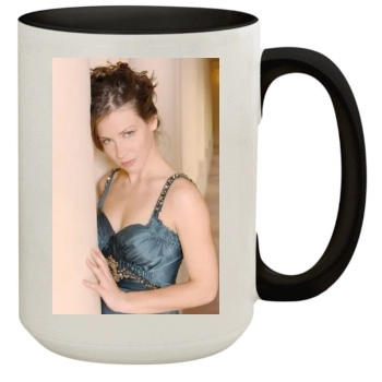 Evangeline Lilly 15oz Colored Inner & Handle Mug