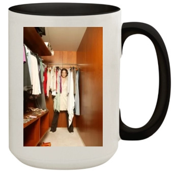 Evangeline Lilly 15oz Colored Inner & Handle Mug