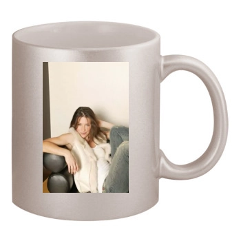 Evangeline Lilly 11oz Metallic Silver Mug