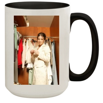 Evangeline Lilly 15oz Colored Inner & Handle Mug