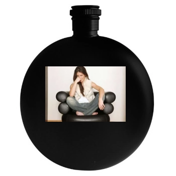 Evangeline Lilly Round Flask