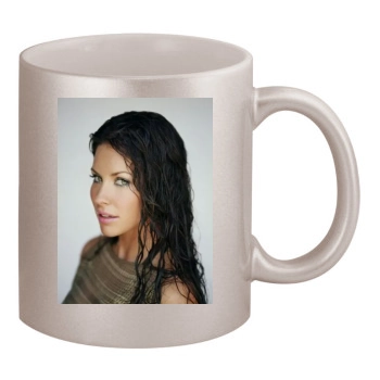 Evangeline Lilly 11oz Metallic Silver Mug